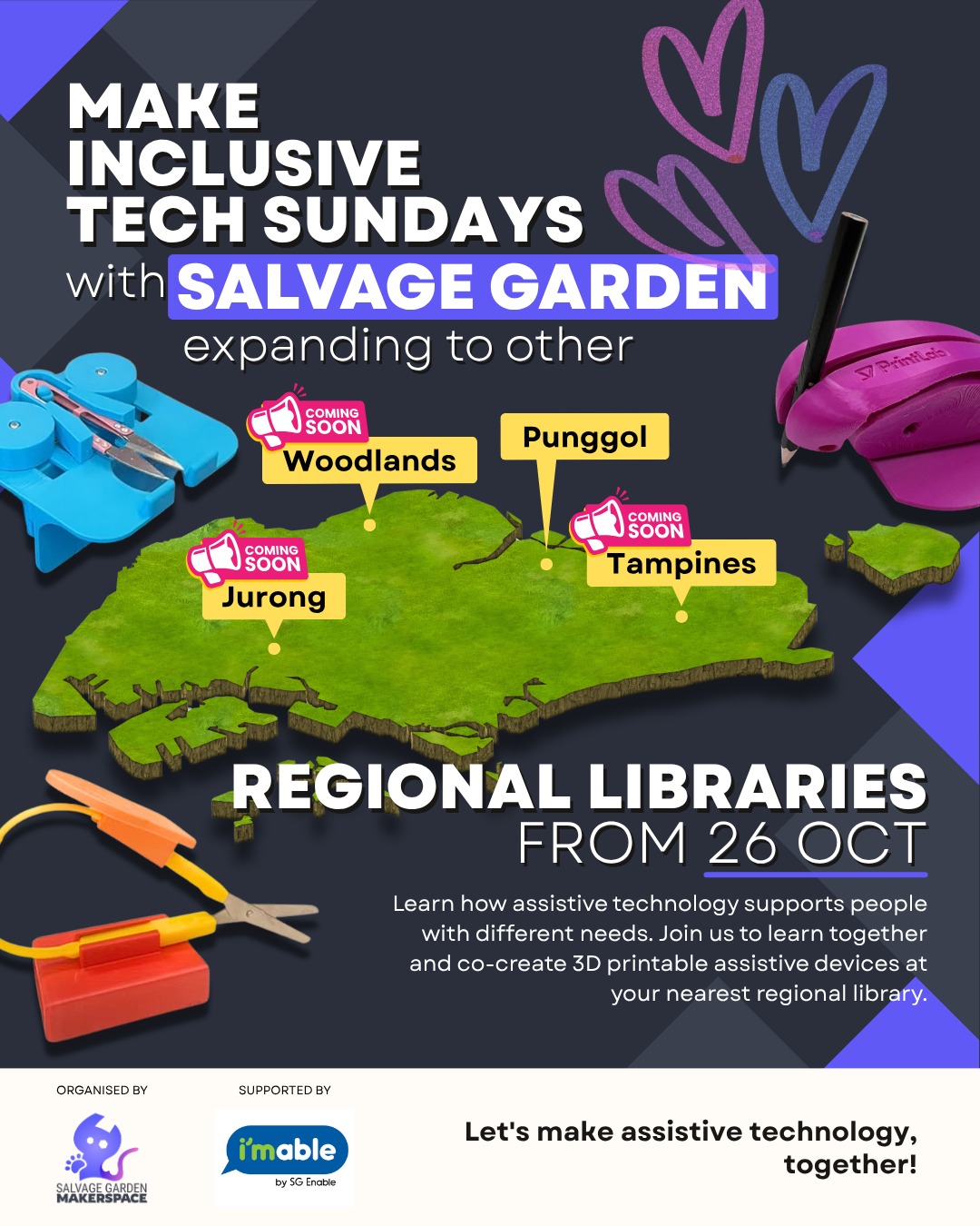 Announcement of expansion to Regional Libraries